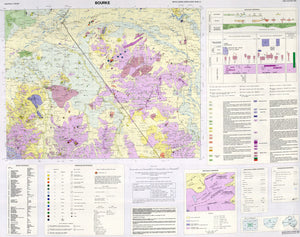 Image of Bourke 1:250000 Metallogenic map