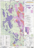 Image of Cargelligo Narrandera 1:250000 Metallogenic map