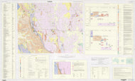 Image of Cobar 1:250000 Metallogenic map