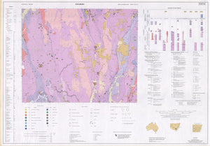 Image of Goulburn 1:250000 Metallogenic map