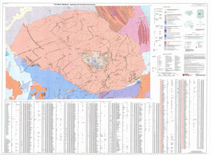 Image of Mole Tableland 1:50000 Geology and Mineral Occurrences  map