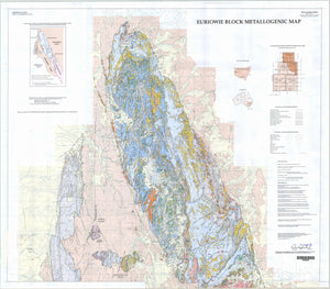 Image of Euriowie Block 1:50000 Metallogenic map