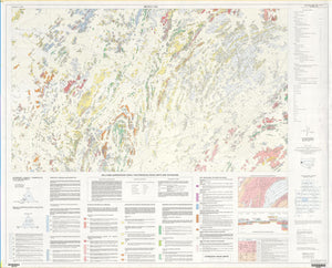 Image of Broken Hill 1:25000 Geological map