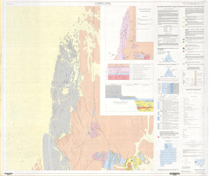Image of Campbells Creek Kantappa Creek 1:25000 Geological map