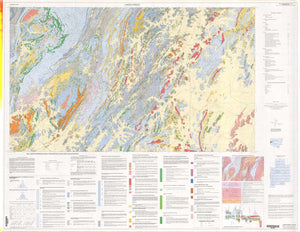 Image of Lakes Creek 1:25000 Geological map