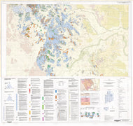 Image of Yalcowinna and Yanco Glen East :25000 Geological map