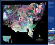 Image of Ternary radioelement map of New South Wales 1:1500000   statewide geophysics 2016  map