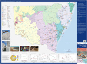 Image of Industrial Minerals New South Wales 1:1500000  map
