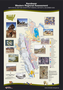 Image of Nandewar Western Regional Assessment 1:500000 Geological map