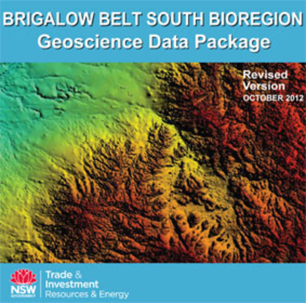 Image of Brigalow Belt South Bioregion Geoscience Data Package Revised version digital data package