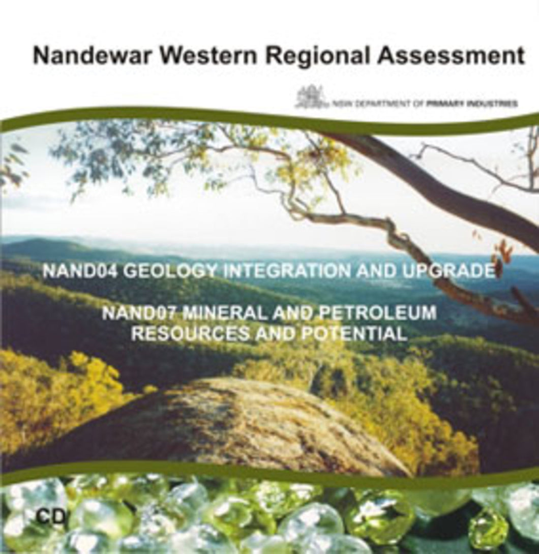 Image of Nandewar Regional Assessment Geoscience Data Package digital data package