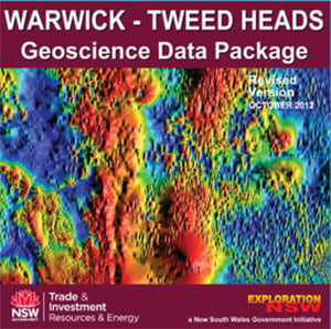 Image of Warwick Tweed Heads Geoscience Data Package 2001 Revised 2012 digital data package