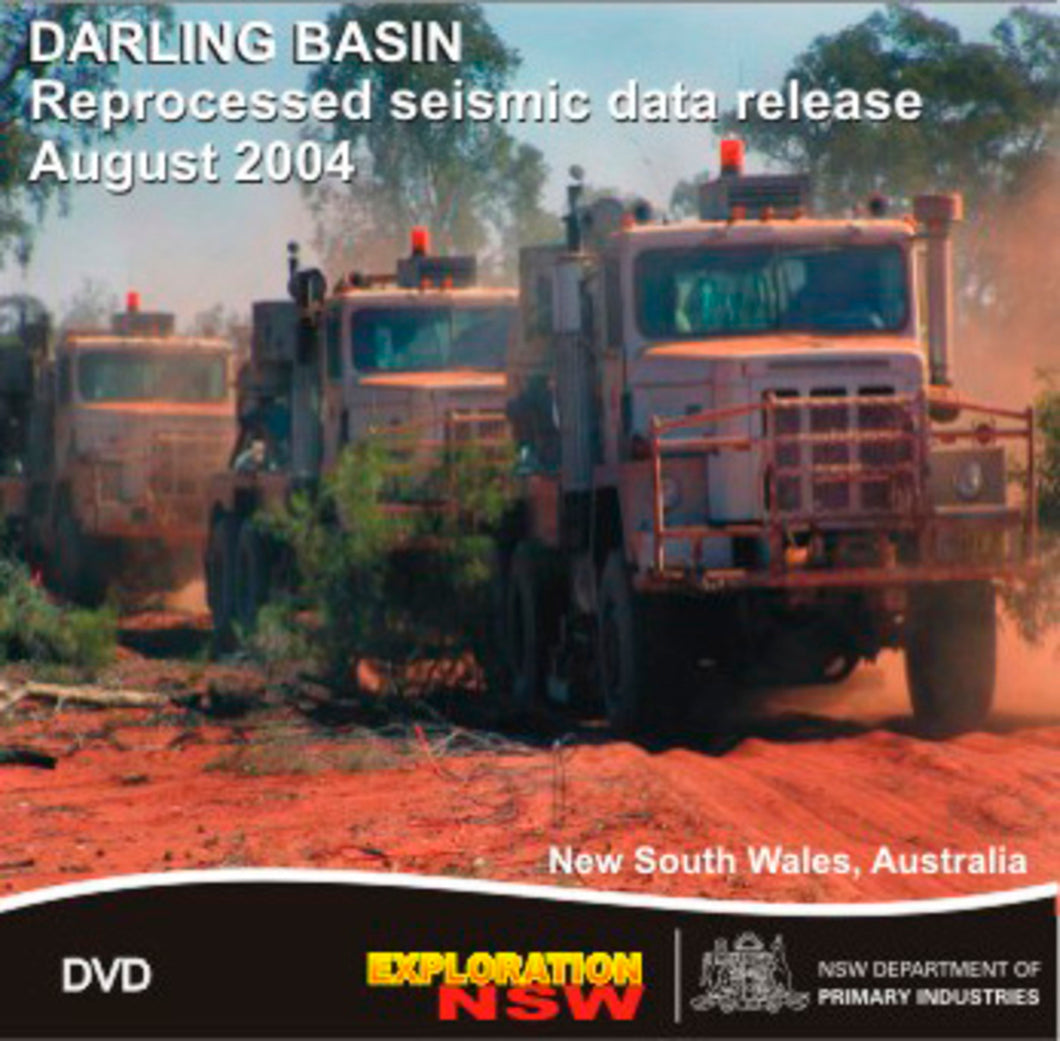 Image of Darling Basin Reprocessed Seismic Data Package 2004 digital data package