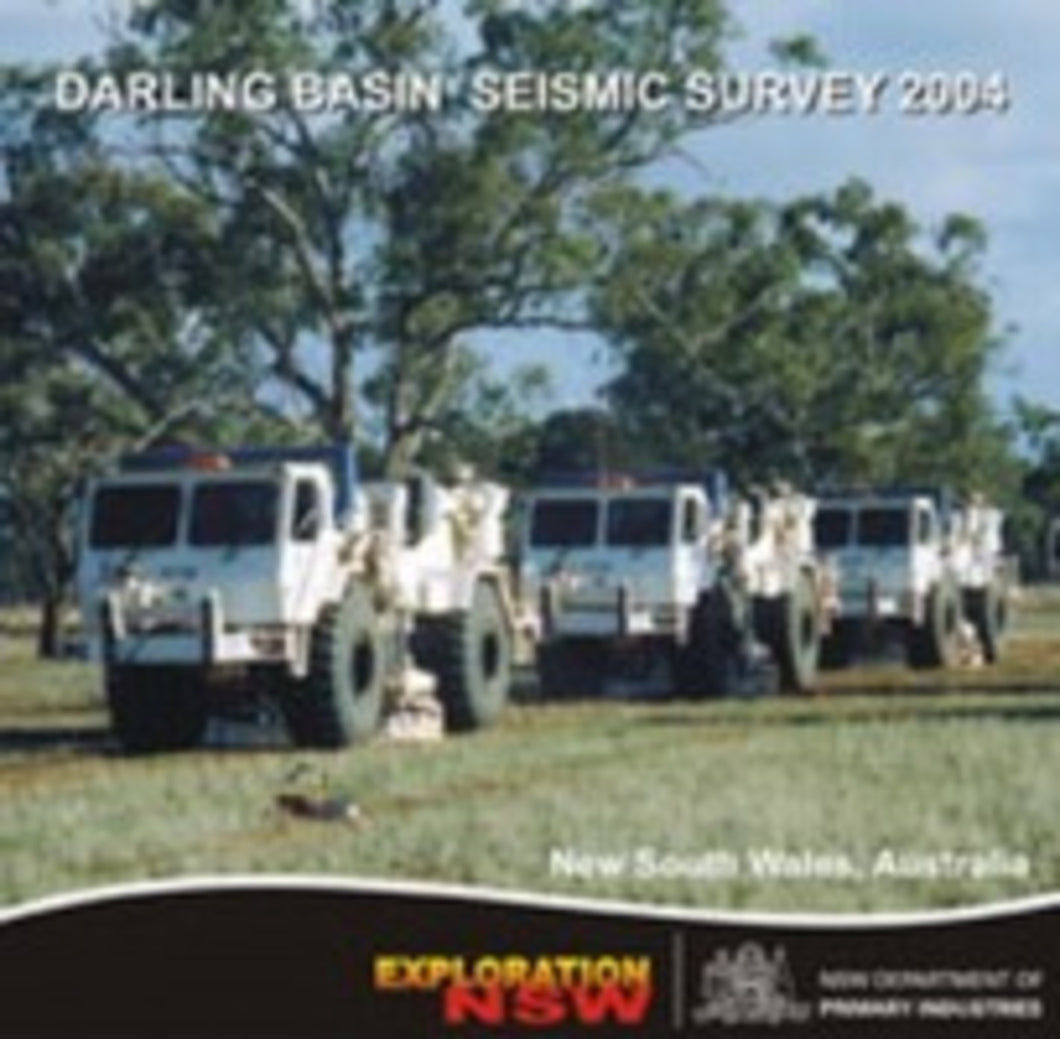 Image of Darling Basin Seismic Survey 2004 digital data package