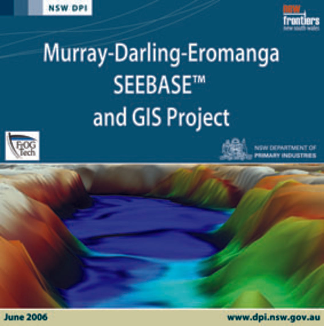 Image of Murray Darling Eromanga SEEBASE and GIS Project digital data package
