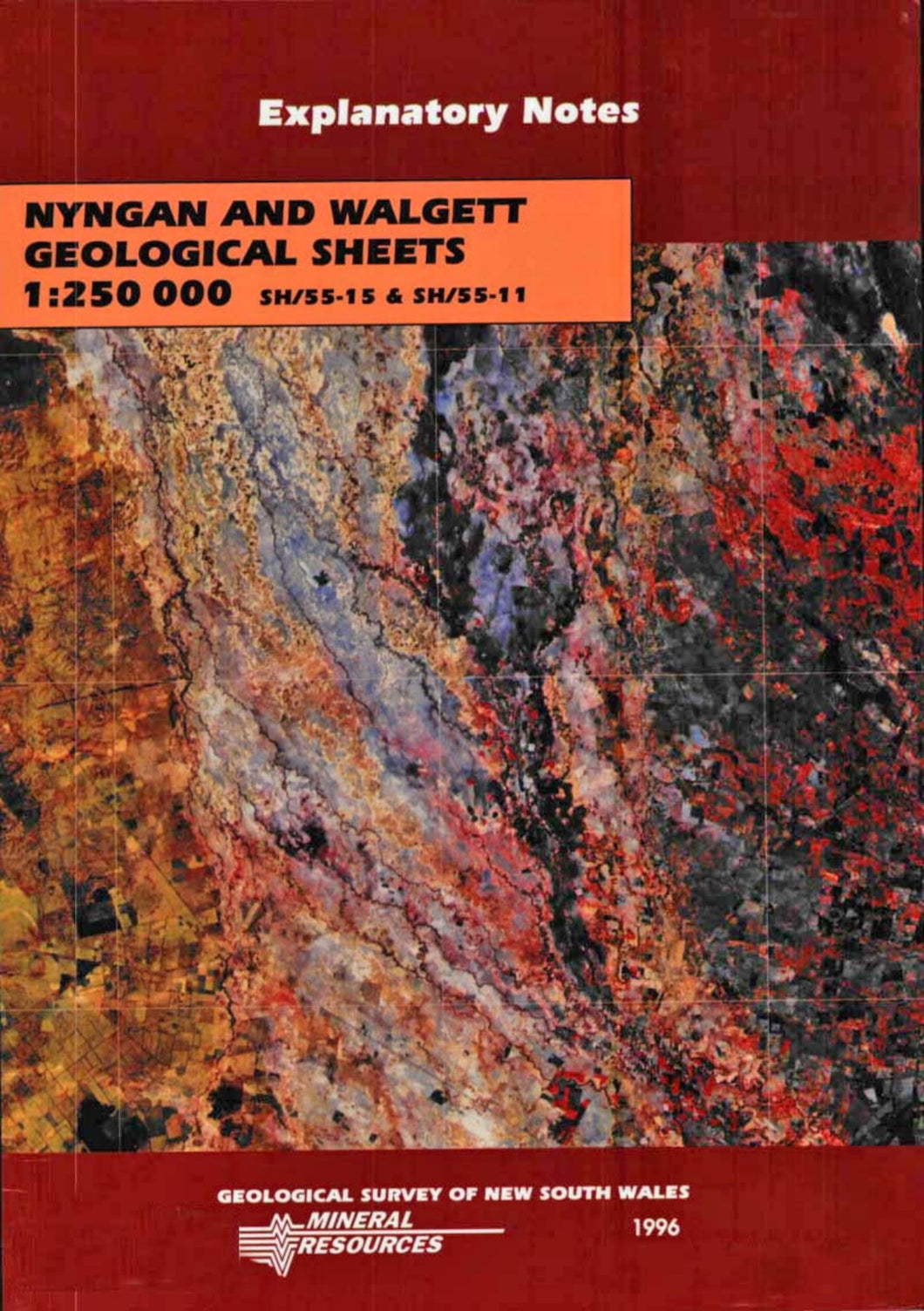 Image of Nyngan Walgett Explanatory Notes 1996 book cover