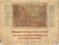 Image of Geological Map of the Forest Reefs Gold Field, 1881  map