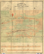 Image of Geological Map of Broken Hill   1893  map