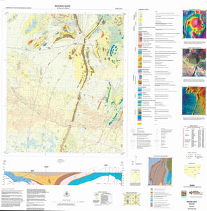 Image of Bogan Gate 1:100000 Geological map