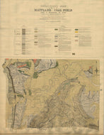 Image of Geological Map of the Maitland Coalfield   1902  map