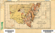 Image of Geological Map of New South Wales   1908  map