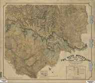 Image of Geological Map of the Blue Mountains   1909  map