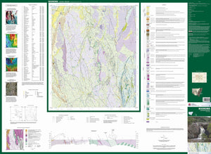 Image of Boorowa 1:100000 Geological map