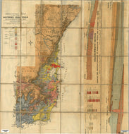 Image of Geological Map of Portion of the Southern Coalfield   1914  map