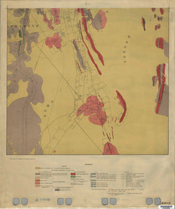 Image of Geological Map of Broken Hill   1921  map