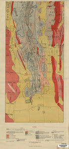 Image of Geological Map of the Broken Hill Lode   1922  map