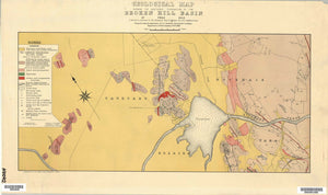 Image of Geological Map of the Broken Hill Basin   1922  map