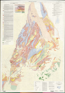 Image of Broken Hill Block Stratigraphic 1:100000 Geological map