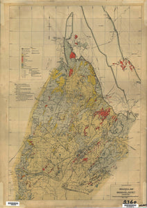 Image of Geological Map of the Broken Hill District, 1950  map