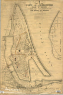 Image of County of Northumberland, Parish of Newcastle  map