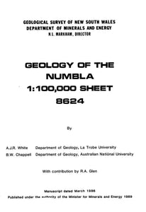 Image of Numbla Explanatory Notes 1989 book cover