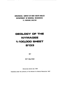 Image of Nymagee Explanatory Notes 1987 book cover
