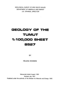Image of Tumut Explanatory Notes 1990 book cover