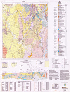 Image of Cowra 1:100000 Geological map