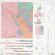 Image of Drake 1:100000 Geological map