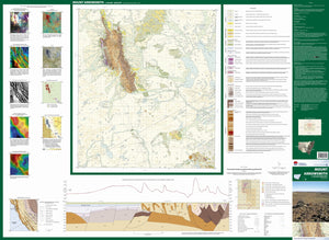 Image of Mount Arrowsmith 1:100000 Geological map