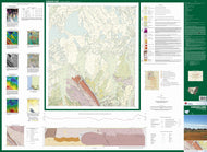 Image of Cobham Lake 1:100000 Geological map