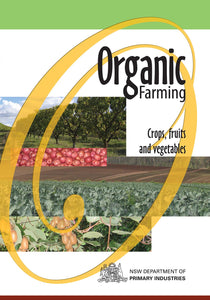 Organic farming crops bookcover