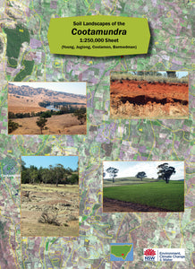 Soil Landscapes of the Cootamundra 1:250,000 Sheet map