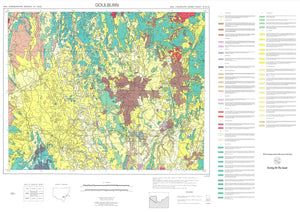 Soil Landscapes of the Goulburn 1:250 000 Sheet map