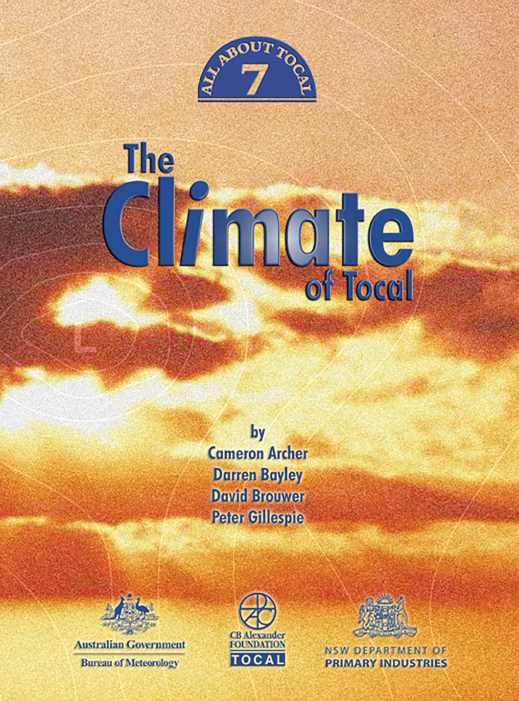 climate of Tocal bookcover