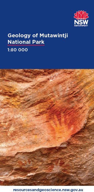 Geology of Mutawintji National Park 1:80 000 map